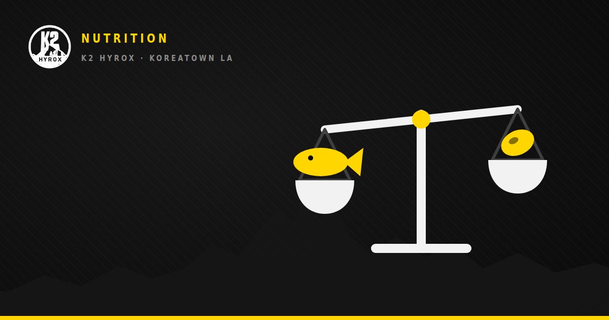 Omega-3 versus Omega-6 Fatty Acids: Eating Your Way to Better Training